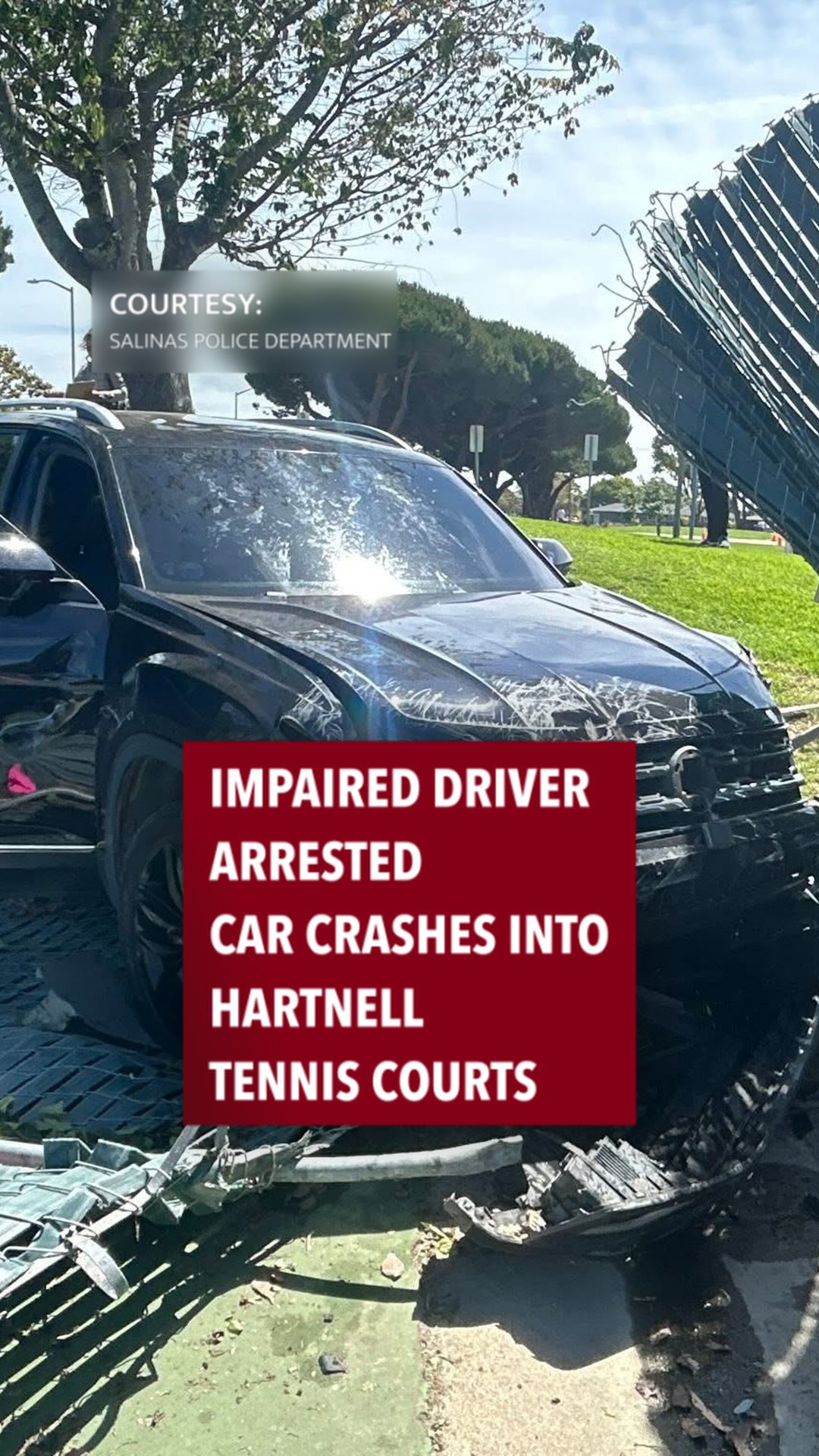 Salinas Driver Arrested After Hartnell College Crash